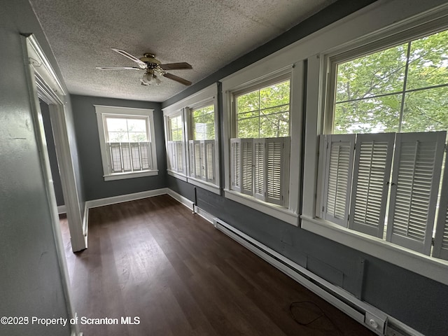1518 Vine St, Scranton, PA 18510 - unfurnished sunroom featuring a baseboard heating unit