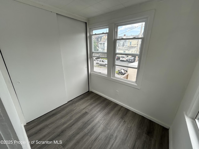 1132 Chestnut St, Allentown, PA 18109 - spare room with dark wood-type flooring and baseboards
