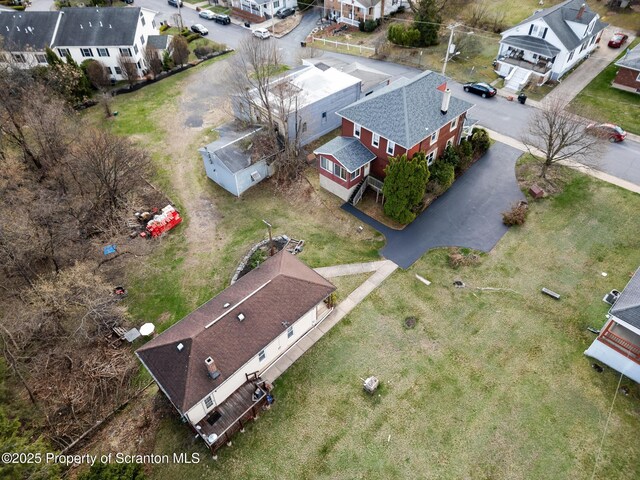 347 Orchard St, Old Forge, PA 18518 - aerial view featuring a residential view