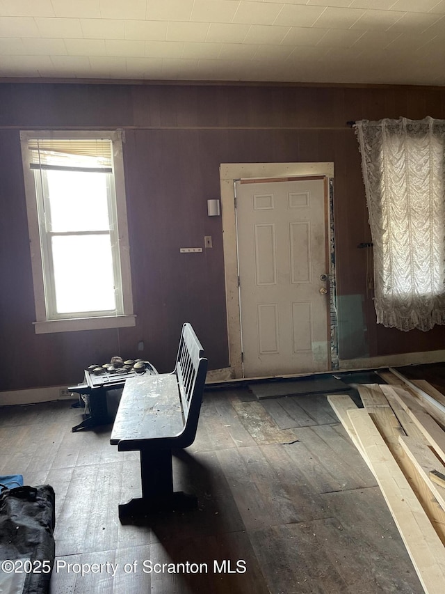 1111 Blair Ave Rear, Rear, Scranton, PA 18508 - entrance foyer with wood-type flooring