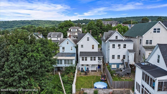 126 Crown Ave, Scranton, PA 18505 - aerial perspective of suburban area