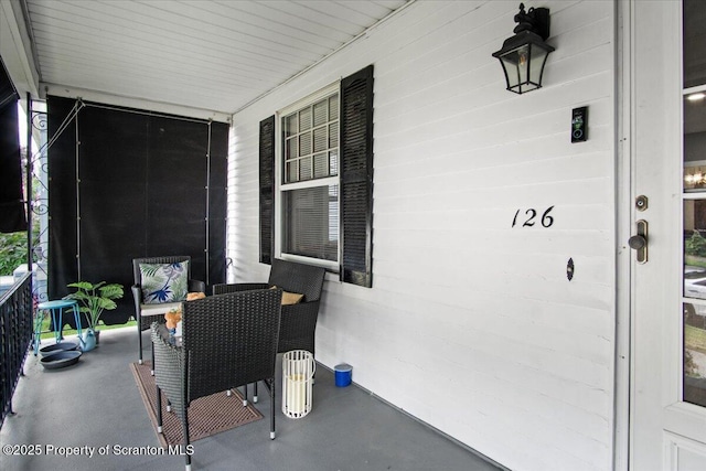 126 Crown Ave, Scranton, PA 18505 - view of covered porch