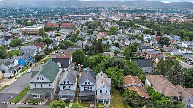 126 Crown Ave, Scranton, PA 18505 - aerial view of residential area with mountains