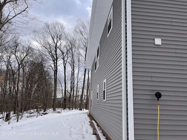13692 State Route 374, Union Dale, PA 18470 - view of snowy exterior