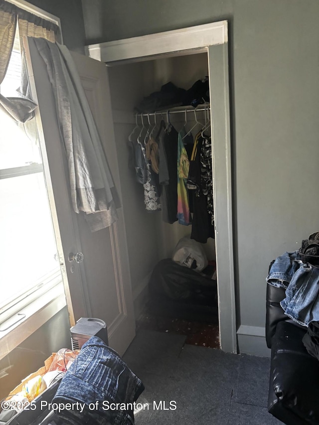view of closet