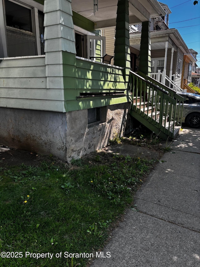 view of side of home