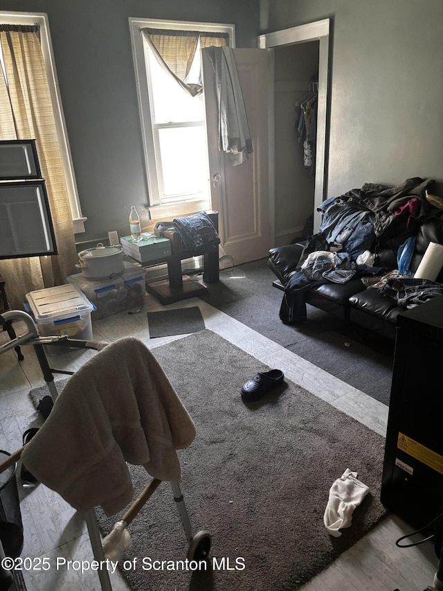 view of living area
