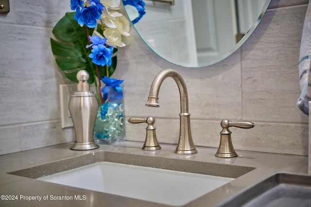 room details featuring sink