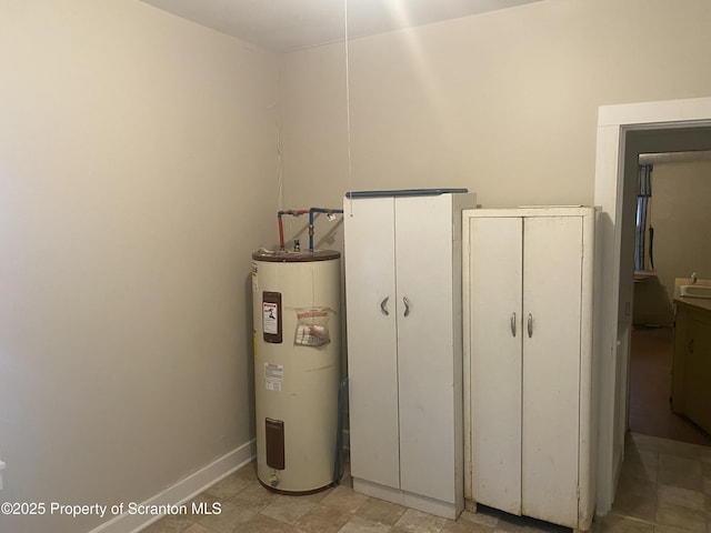 utilities featuring water heater