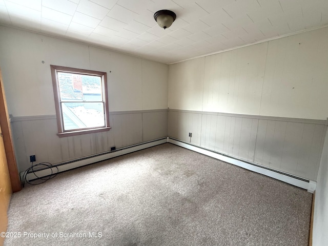 empty room with carpet flooring