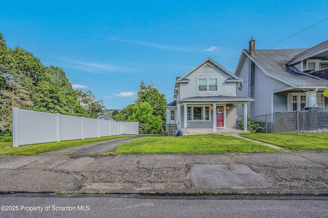 132 6th St, Blakely, PA 18447 - view of front of home featuring covered porch