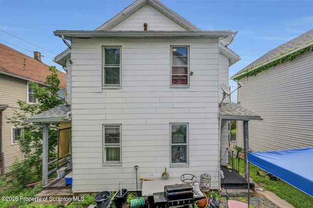 1116 Rock St Rear, Rear, Scranton, PA 18504 - back of house