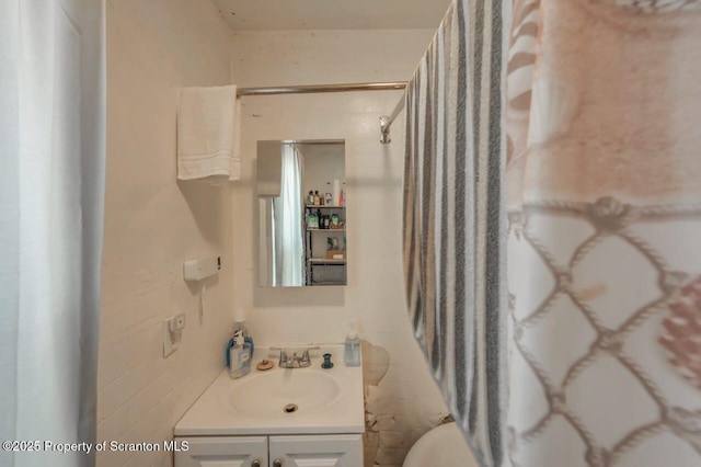 1116 Rock St Rear, Rear, Scranton, PA 18504 - bathroom featuring vanity and toilet