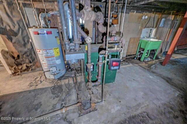 1014 Jackson St 1012, Scranton, PA 18504 - utilities with water heater