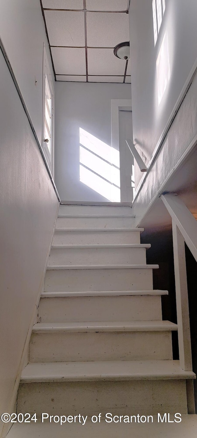 view of stairs