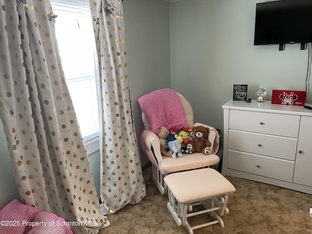 bedroom featuring carpet floors