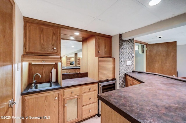 kitchen featuring sink