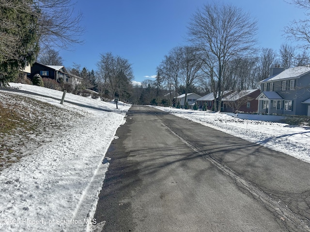 203 Willow Rd, Dalton, PA 18414 - view of asphalt street with a residential view