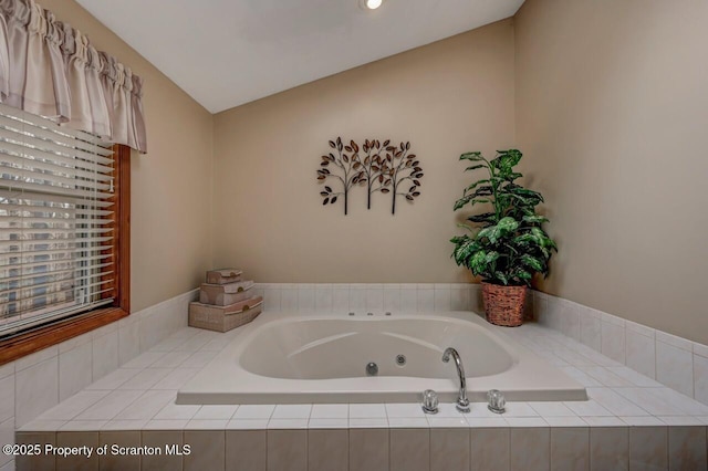 37 S Lehigh River Dr, Clifton Twp, PA 18424 - bathroom featuring a whirlpool tub and recessed lighting