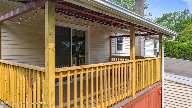 609 Landmesser Ave, West Hazleton, PA 18202 - view of wooden terrace
