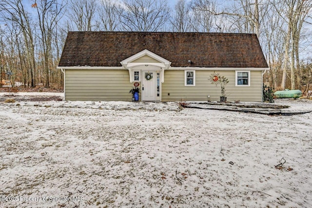 view of bungalow-style house