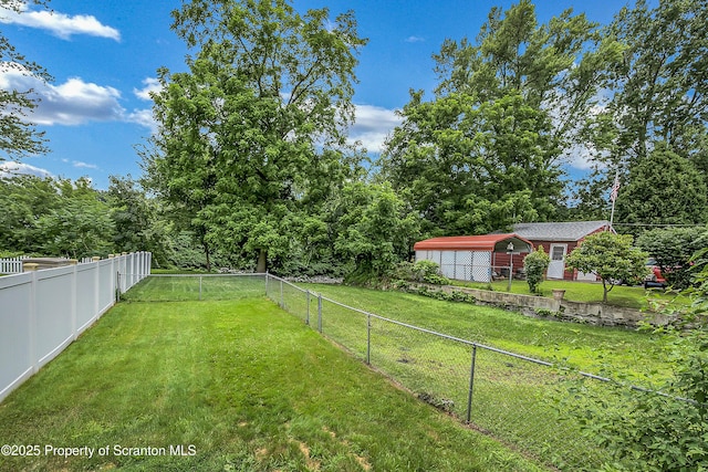445 Leggett St, Scranton, PA 18508 - view of fenced backyard