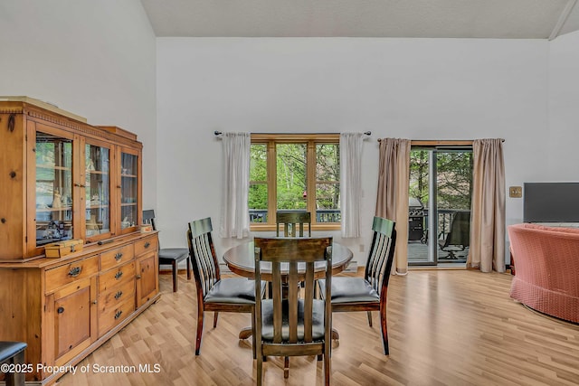 582 Lakeview Dr W, Lake Ariel, PA 18436 - dining room with light wood-style floors and healthy amount of natural light