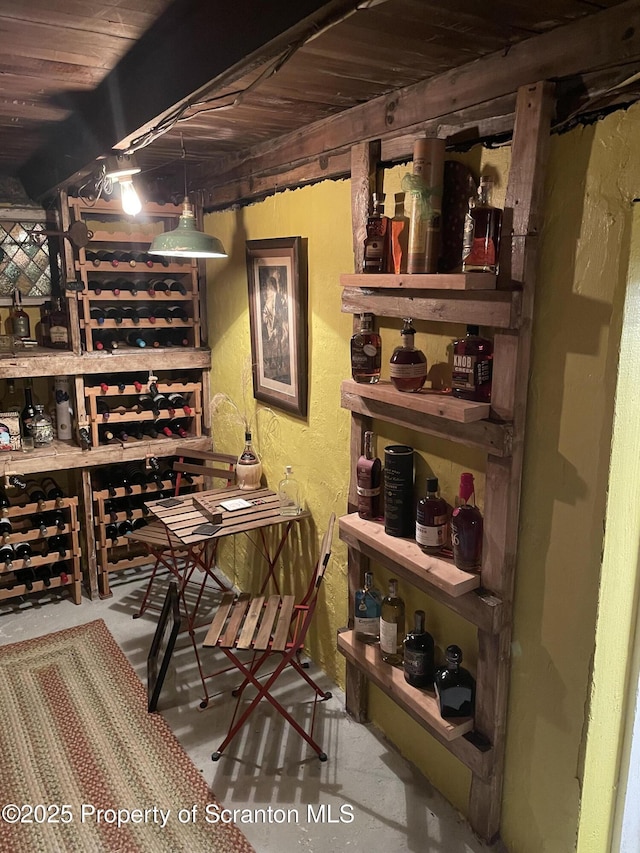 918 Hemlock St, Scranton, PA 18505 - wine cellar featuring concrete flooring
