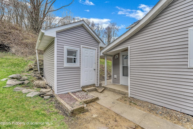 14 Maiden Ln, Susquehanna, PA 18847 - view of exterior entry