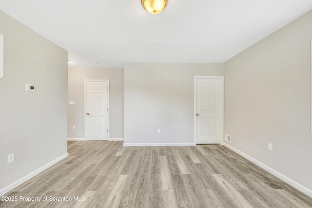 14 Maiden Ln, Susquehanna, PA 18847 - spare room featuring light wood-type flooring and baseboards