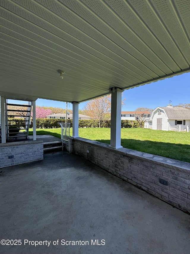 view of patio