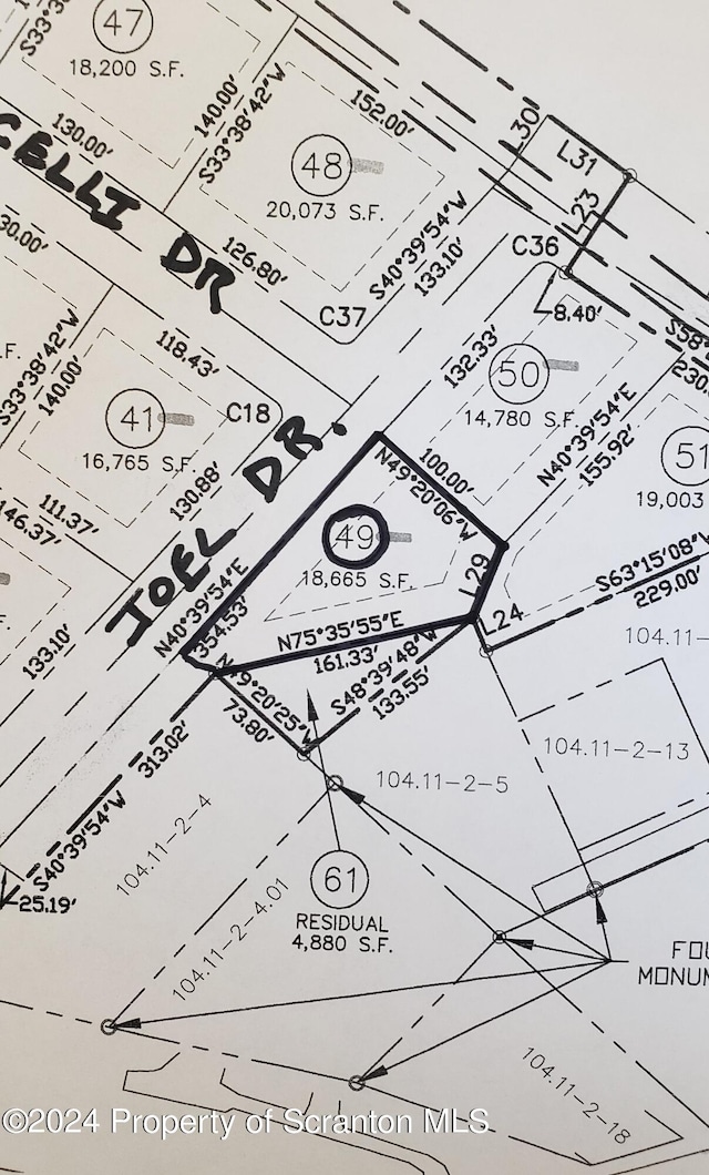 Joel Dr, Archbald PA, 18403 land for sale