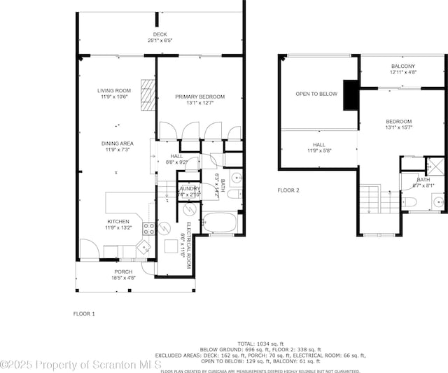 134 Laurel Hill Dr Unit 102, Greentown, PA 18426 - view of property floor plan