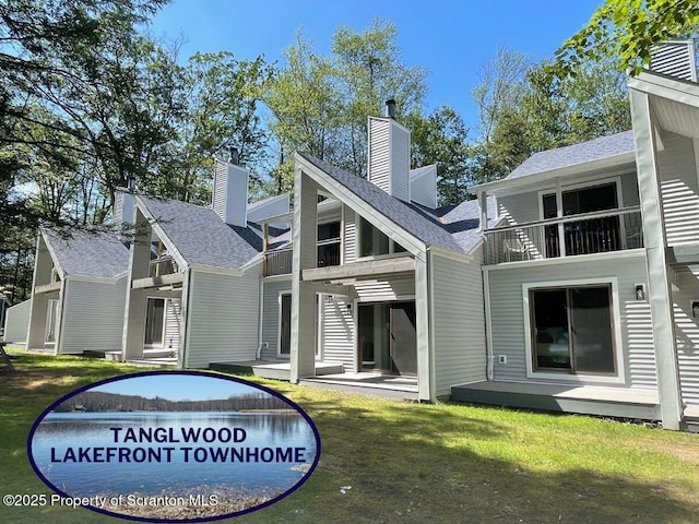 134 Laurel Hill Dr Unit 102, Greentown, PA 18426 - aerial overview of property's location featuring a large body of water and a forest