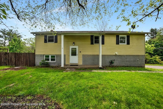 6 Eastview Dr, Scott Twp, PA 18411 - view of raised ranch