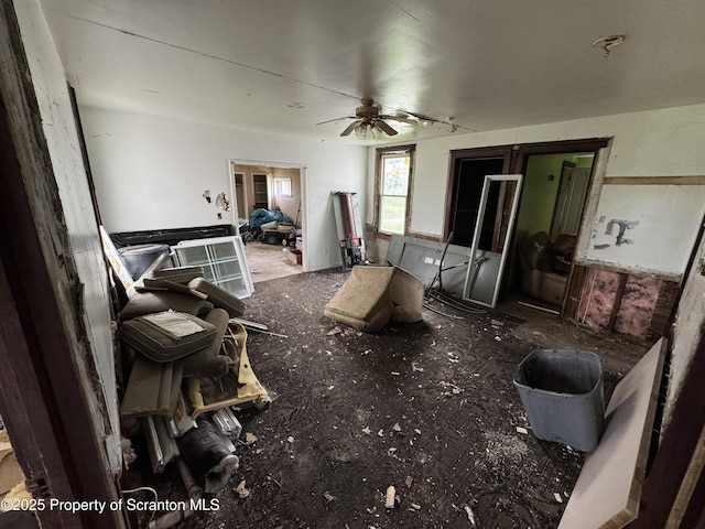 11269 State Route 29, Montrose, PA 18801 - living room featuring ceiling fan