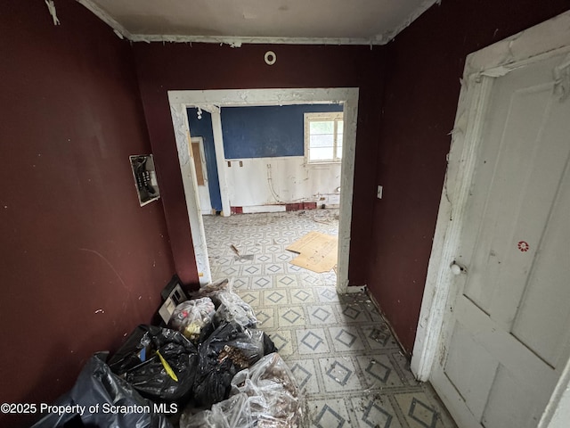11269 State Route 29, Montrose, PA 18801 - hallway with tile patterned floors