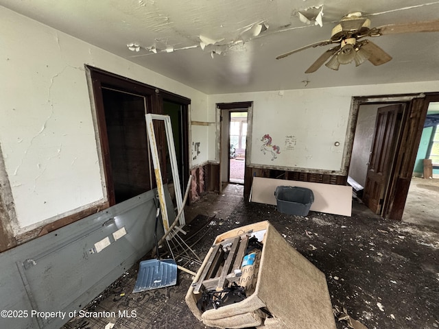 11269 State Route 29, Montrose, PA 18801 - living room featuring plenty of natural light and ceiling fan