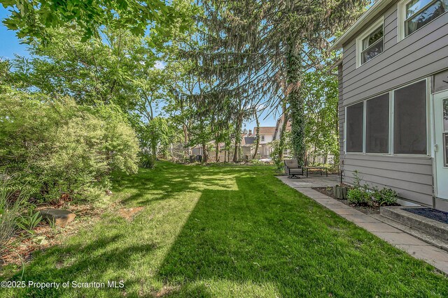 252 River St, Forty Fort, PA 18704 - view of yard with a patio area