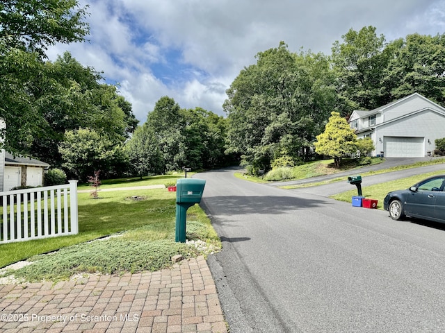 13 Forest Glen Dr, Scranton, PA 18504 - view of asphalt road featuring view of scattered trees