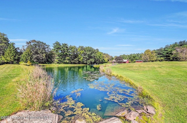 property view of water