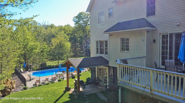 157 Mcesther Dr Unit L 31, Covington Twp, PA 18424 - view of pool with a deck and grilling area