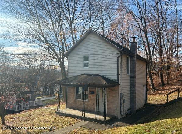 view of side of home