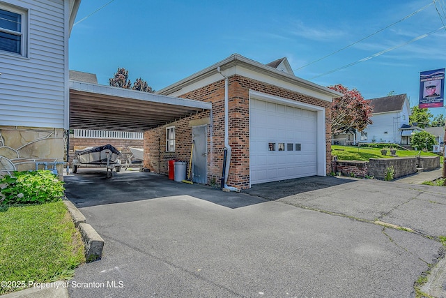 201 Franklin St, Dunmore, PA 18512 - view of garage
