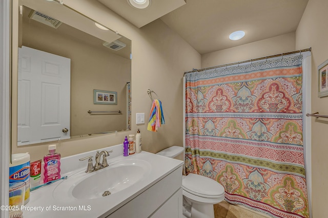 1612 Whitetail Run, Moscow, PA 18444 - bathroom with vanity and a shower with shower curtain