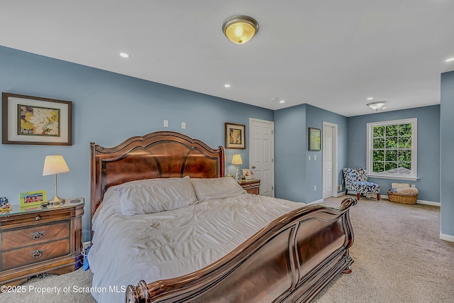 1612 Whitetail Run, Moscow, PA 18444 - bedroom with carpet flooring and recessed lighting