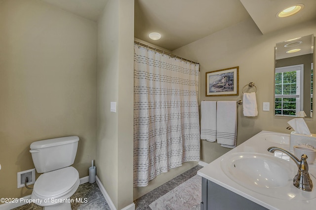 1612 Whitetail Run, Moscow, PA 18444 - bathroom featuring double vanity and a shower with shower curtain