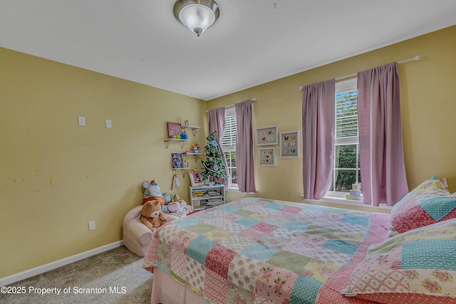 1612 Whitetail Run, Moscow, PA 18444 - carpeted bedroom featuring multiple windows