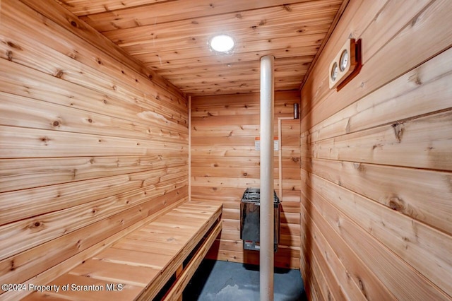 view of sauna / steam room