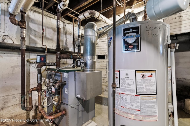 utilities with gas water heater